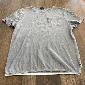 Men’s Striped A.P.C. Shirt (size XL)